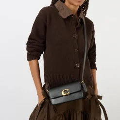 Zoe Logo Shoulder Bag