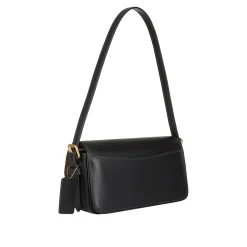 Zoe Logo Shoulder Bag