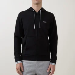 Zone Logo Zip-Through Hoodie